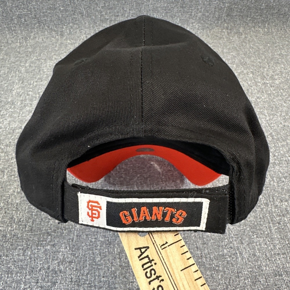 New Era San Francisco Giants 9FORTY Adjustable Hat MLB Baseball Cap Black - Picture 3 of 7
